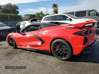 2024 Chevrolet Corvette 1LT z VIN 1G1YA3D44R5103526, wystawiony jako Copart lot #78544874 z przebiegiem 6 153 mil mil oraz Szkoda całkowita • Salvage title. Historia ofert i sprzedaży dostępna na DreamBid. Obrazek 2.