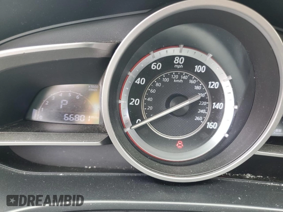 2015 Mazda 3 i Grand Touring z VIN 3MZBM1W78FM170908, wystawiony jako Copart lot #61169875 z przebiegiem 66 801 mil mil oraz Szkoda całkowita • Salvage title. Historia ofert i sprzedaży dostępna na DreamBid. Obrazek 9.