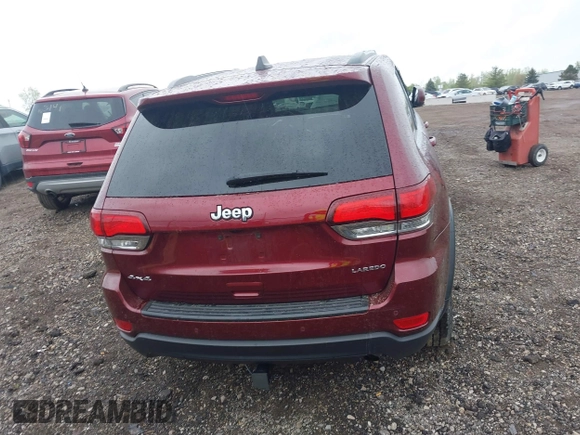 2021 Jeep Grand Cherokee Laredo X with VIN 1C4RJFAG2MC600025, listed as a IAAI auction lot 42255195 with 44,254 mi miles and . Bid and sale history available at DreamBid. Image 16.
