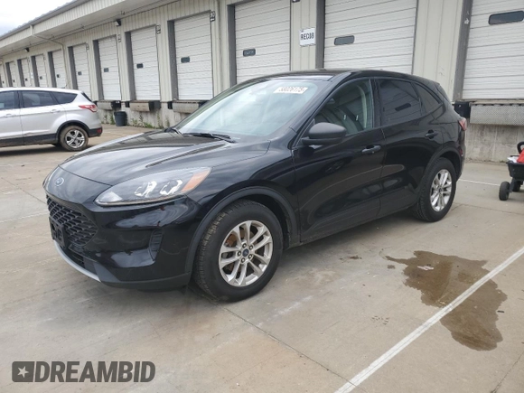2020 Ford Escape S with VIN 1FMCU0F63LUB62467, listed as a Copart auction lot 58026175 with 60,419 mi miles and Salvage title. Bid and sale history available at DreamBid. Image 1.