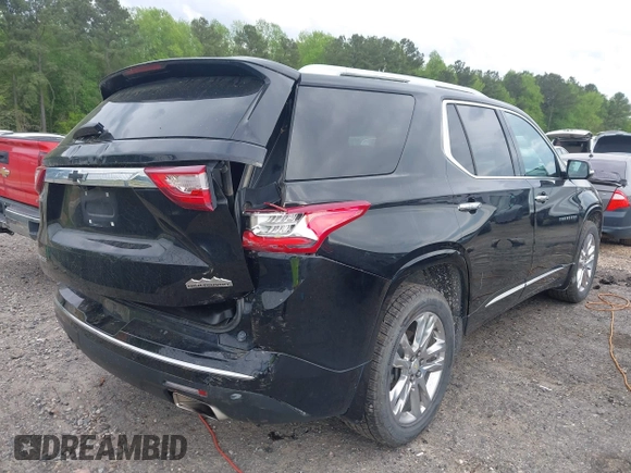 2020 Chevrolet Traverse High Country with VIN 1GNERNKW3LJ186049, listed as a IAAI auction lot 42010235 with 125,847 mi miles and . Bid and sale history available at DreamBid. Image 4.