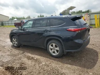 2020 Toyota Highlander LE with VIN 5TDBZRBH8LS033318, listed as a Copart auction lot 62912405 with 69,525 mi miles and Salvage title. Bid and sale history available at DreamBid. Image 2.