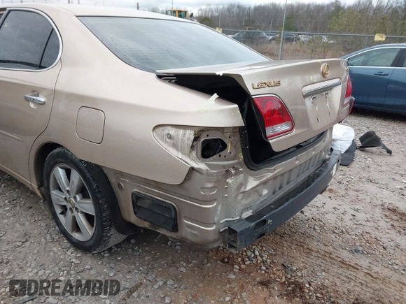 2005 Lexus ES 350 with VIN JTHBA30G655068834, listed as a IAAI auction lot 41681289 with 181,681 mi miles and . Bid and sale history available at DreamBid. Image 6.