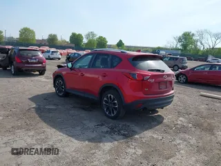 2016 Mazda CX-5 Grand Touring with VIN JM3KE4DY9G0850583, listed as a IAAI auction lot 42075545 with 92,789 mi miles and . Bid and sale history available at carsss.com. Image 3.