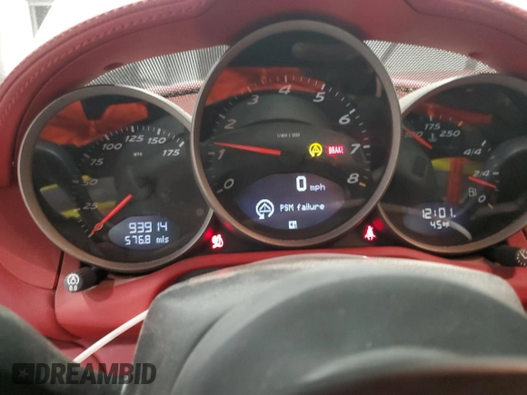 2008 Porsche 718 Cayman z VIN WP0AA298X8U760964, wystawiony jako Copart lot #87728165 z przebiegiem 93 914 mil mil oraz Szkoda całkowita • Salvage title. Historia ofert i sprzedaży dostępna na DreamBid. Obrazek 9.