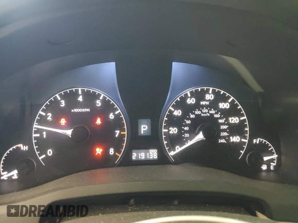 2010 Lexus RX 350 with VIN 2T2BK1BA3AC002553, listed as a Copart auction lot 56052635 with 219,138 mi miles and Salvage Title. Bid and sale history available at DreamBid. Image 9.