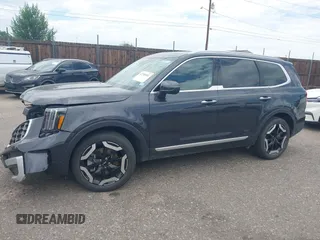 2025 Kia Telluride S with VIN 5XYP64GC0SG622891, listed as a IAAI auction lot 42781011 with 5,960 mi miles and . Bid and sale history available at DreamBid. Image 14.