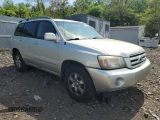 2005 Toyota Highlander z VIN JTEEP21A750076547, wystawiony jako Copart lot #55322365 z przebiegiem 198 414 mil mil oraz Szkoda całkowita • Salvage title. Historia ofert i sprzedaży dostępna na DreamBid. Obrazek 4.