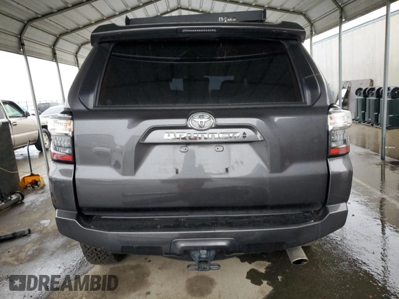 2021 Toyota 4Runner SR5 Premium with VIN JTENU5JR9M5917110, listed as a Copart auction lot 81633384 with 52,679 mi miles and Salvage title. Bid and sale history available at DreamBid. Image 6.