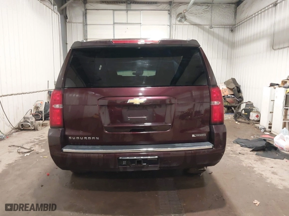 2017 Chevrolet Suburban Premier with VIN 1GNSKJKC4HR302244, listed as a IAAI auction lot 40850765 with 180,694 mi miles. Bid and sale history available at carsss.com. Image 16.