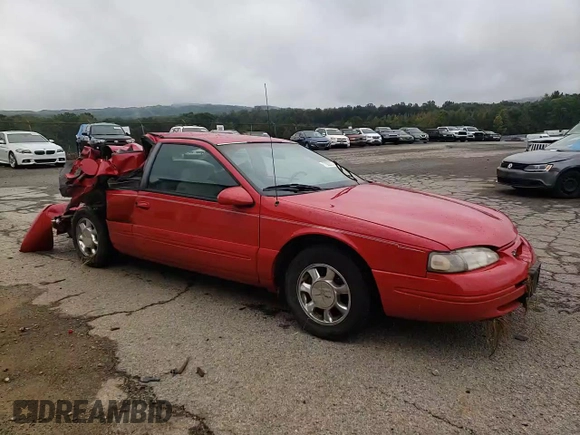 1996 Ford Thunderbird LX z VIN 1FALP62W8TH174603, wystawiony jako Copart lot #72928574 z przebiegiem 153 614 mil mil oraz Szkoda całkowita • Salvage title. Historia ofert i sprzedaży dostępna na DreamBid. Obrazek 11.