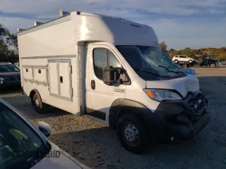 2023 Ram ProMaster z VIN 3C7WRVMG3PE556005, wystawiony jako Copart lot #77756434 z przebiegiem 10 827 mil mil oraz Szkody całkowita. Historia ofert i sprzedaży dostępna na DreamBid. Obrazek 4.