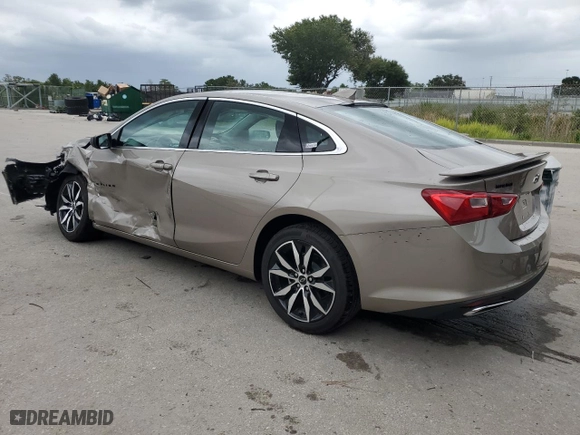 2024 Chevrolet Malibu RS with VIN 1G1ZG5ST2RF152310, listed as a Copart auction lot 83524454 with 7,783 mi miles and Salvage Title. Bid and sale history available at carsss.com. Image 2.