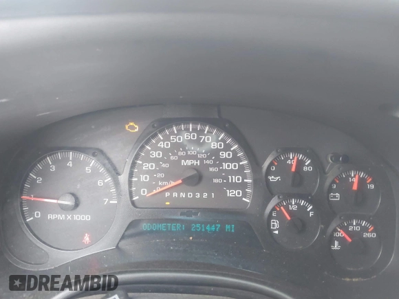 2006 Chevrolet TrailBlazer LS with VIN 1GNDT13S162189340, listed as a IAAI auction lot 41896047 with 251,447 mi miles and . Bid and sale history available at DreamBid. Image 7.