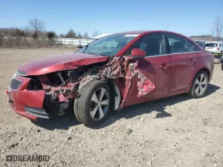 2011 Chevrolet Cruze LT w/2LT with VIN 1G1PG5S92B7111235, listed as a Copart auction lot 48794425 with 153,918 mi miles and Salvage Title. Bid and sale history available at carsss.com. Image 1.