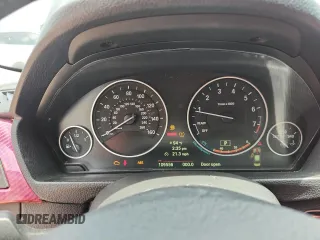 2014 BMW 3 Series 320i xDrive with VIN WBA3C3C50EF986791, listed as a Copart auction lot 62003805 with 109,556 mi miles and Salvage title. Bid and sale history available at DreamBid. Image 9.