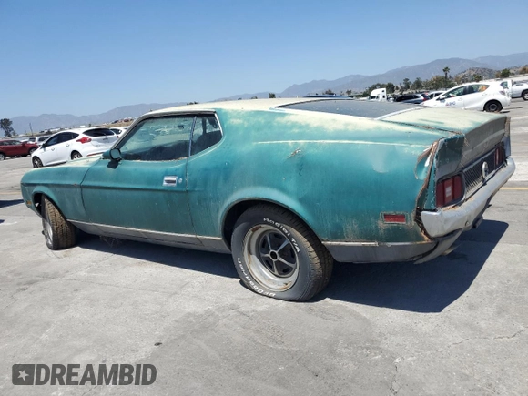 1971 Ford Mustang z VIN 1F05J133031, wystawiony jako Copart lot #56370275 z przebiegiem 14 342 mil mil oraz Czysty tytuł • Clean title. Historia ofert i sprzedaży dostępna na DreamBid. Obrazek 2.