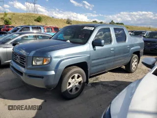 2007 Honda Ridgeline RTS with VIN 2HJYK16417H506015, listed as a Copart auction lot 61564514 with 160,944 mi miles and Clean Title. Bid and sale history available at carsss.com. Image 1.