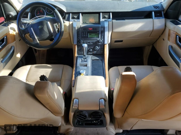 2007 Land Rover Range Rover Sport HSE with VIN SALSK25417A992754, listed as a Copart auction lot 54799865 with 175,208 mi miles and Salvage title. Bid and sale history available at DreamBid. Image 8.