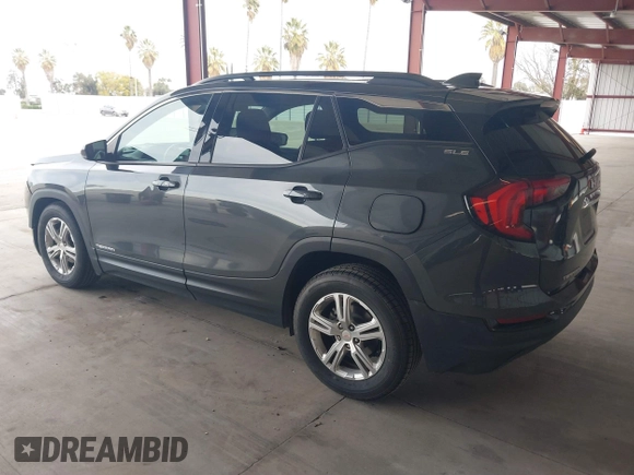 2020 GMC Terrain SLE z VIN 3GKALMEV3LL275686, wystawiony jako IAAI lot #41657384 z przebiegiem 97 501 mil mil oraz . Historia ofert i sprzedaży dostępna na DreamBid. Obrazek 3.