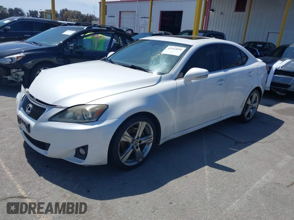 2013 Lexus IS 250 with VIN JTHBF5C29D5185531, listed as a IAAI auction lot 41922094 with 124,507 mi miles and . Bid and sale history available at DreamBid. Image 17.