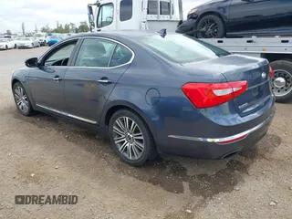 2014 Kia Cadenza Premium z VIN KNALN4D77E5145153, wystawiony jako IAAI lot #42265439 z przebiegiem 65 154 mil mil oraz . Historia ofert i sprzedaży dostępna na DreamBid. Obrazek 3.