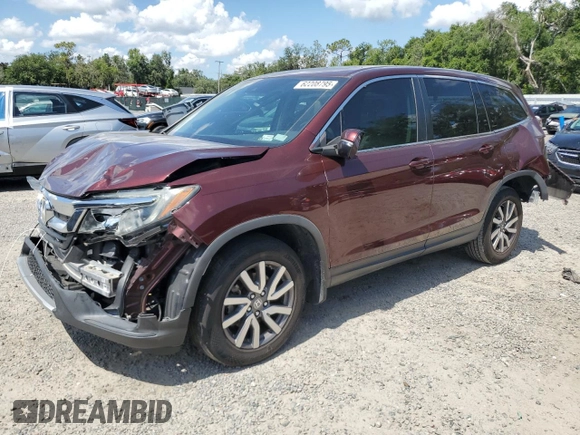 2019 Honda Pilot EX-L with VIN 5FNYF5H5XKB044896, listed as a Copart auction lot 62208795 with 94,051 mi miles and Non repairable. Bid and sale history available at DreamBid. Image 1.