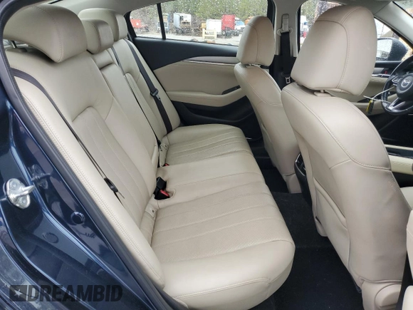 2018 Mazda 6 Grand Touring with VIN JM1GL1TY3J1305291, listed as a Copart auction lot 49159765 with 145,965 mi miles and Salvage Title. Bid and sale history available at DreamBid. Image 10.