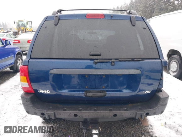 2001 Jeep Grand Cherokee Laredo with VIN 1J4GW48N21C730703, listed as a IAAI auction lot 41581667 with 111,054 mi miles and . Bid and sale history available at DreamBid. Image 17.