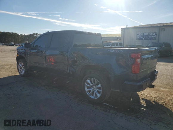 2019 Chevrolet Silverado 1500 Custom with VIN 1GCUYBEF2KZ181703, listed as a Copart auction lot 83764894 with 114,948 mi miles and Salvage Title. Bid and sale history available at DreamBid. Image 2.