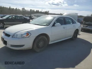 2009 Chevrolet Impala Police Police with VIN 2G1WS57M691286103, listed as a Copart auction lot 48233805 with 175,341 mi miles and Salvage Title. Bid and sale history available at carsss.com. Image 1.