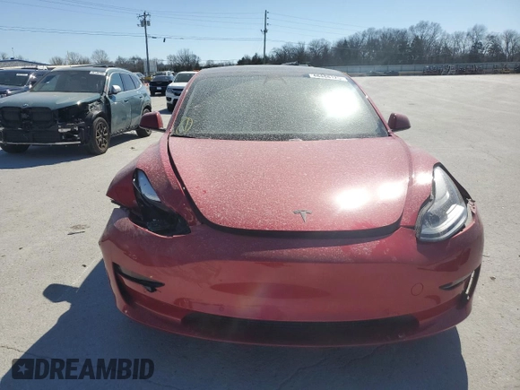 2021 Tesla Model 3 Performance with VIN 5YJ3E1EC9MF013392, listed as a Copart auction lot 48488125 with 55,402 mi miles and Salvage Title. Bid and sale history available at DreamBid. Image 5.