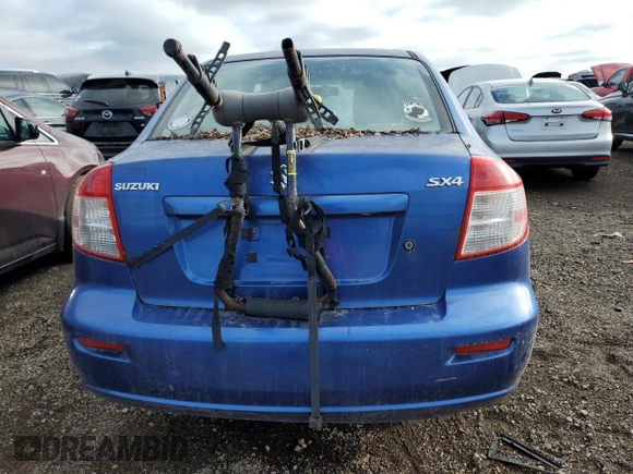 2012 Suzuki SX4 LE with VIN JS2YC5A35C6303573, listed as a Copart auction lot 84844564 with 0 mi miles and Clean Title. Bid and sale history available at carsss.com. Image 6.