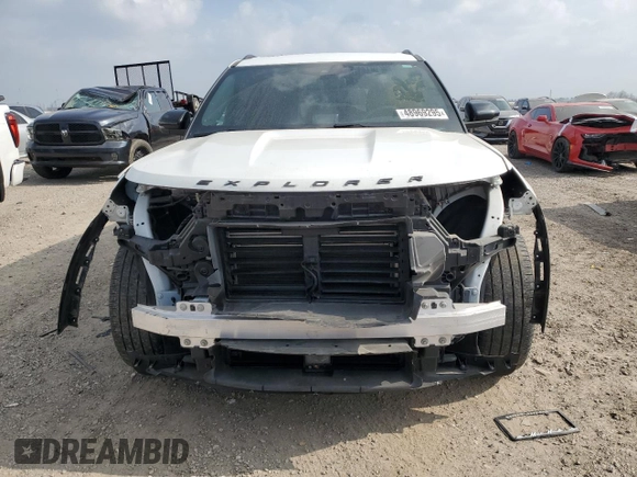2022 Ford Explorer ST with VIN 1FM5K8GC7NGC52286, listed as a Copart auction lot 48969295 with 53,898 mi miles and Salvage Title. Bid and sale history available at carsss.com. Image 5.