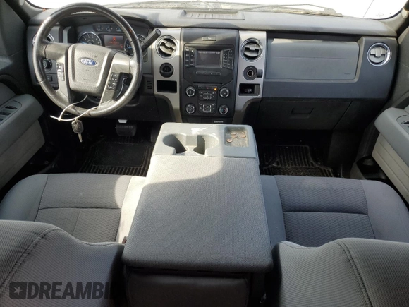 2013 Ford F-150 XL with VIN 1FTEX1CM3DKF59946, listed as a Copart auction lot 50104395 with 130,692 mi miles and Salvage title. Bid and sale history available at DreamBid. Image 8.