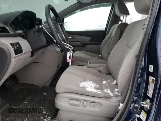 2017 Honda Odyssey SE with VIN 5FNRL5H37HB022052, listed as a Copart auction lot 43451605 with 90,922 mi miles and Salvage Title. Bid and sale history available at carsss.com. Image 7.