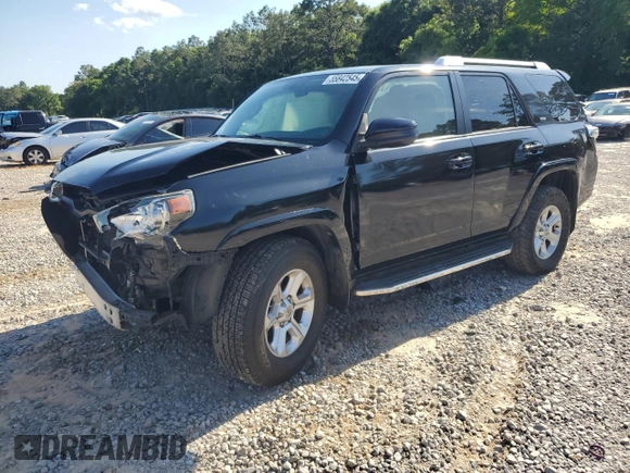 2015 Toyota 4Runner SR5 with VIN JTEZU5JR3F5109310, listed as a Copart auction lot 55842545 with 126,779 mi miles and Salvage title. Bid and sale history available at DreamBid. Image 1.