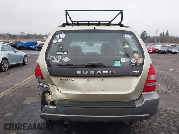 2003 Subaru Forester XS with VIN JF1SG65663H753306, listed as a IAAI auction lot 41311689 with 253,269 mi miles. Bid and sale history available at carsss.com. Image 16.