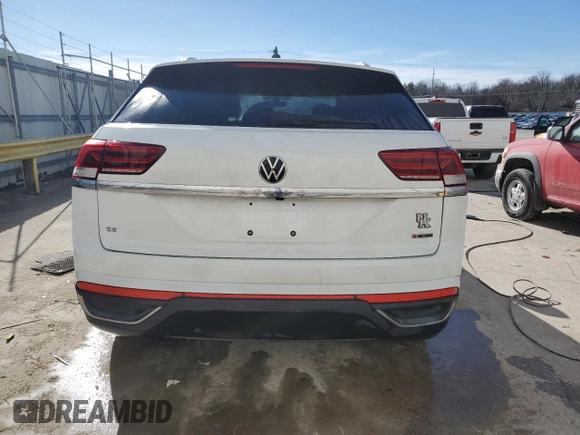 2022 Volkswagen Atlas SE с VIN 1V2LC2CA0NC215127, выставлен на аукционе Copart как лот 42610515 с пробегом 28 441 миль миль и Списание • Salvage title. История ставок и продаж доступна на DreamBid. Изображение 6.
