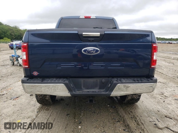 2020 Ford F-150 XL with VIN 1FTEW1E57LFA26918, listed as a Copart auction lot 57839875 with 91,703 mi miles and Salvage title. Bid and sale history available at DreamBid. Image 6.