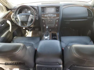 2015 Infiniti QX80 with VIN JN8AZ2NE4F9083791, listed as a Copart auction lot 72215874 with 82,691 mi miles and Salvage Title. Bid and sale history available at carsss.com. Image 8.