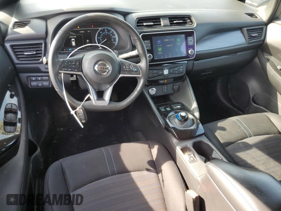 2020 Nissan LEAF SV Plus with VIN 1N4BZ1CP0LC307707, listed as a Copart auction lot 48912355 with 26,348 mi miles and Salvage Title. Bid and sale history available at DreamBid. Image 8.