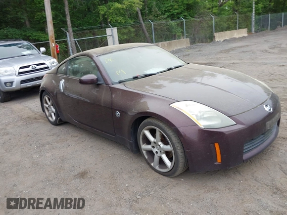 2003 Nissan 350Z Touring z VIN JN1AZ34E93T008895, wystawiony jako IAAI lot #42345352 z przebiegiem 168 530 mil mil oraz . Historia ofert i sprzedaży dostępna na DreamBid. Obrazek 1.