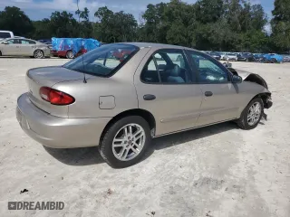 2002 Chevrolet Cavalier with VIN 1G1JC524727197471, listed as a Copart auction lot 75347334 with 84,946 mi miles and Salvage Title. Bid and sale history available at carsss.com. Image 3.
