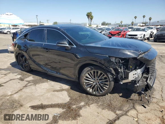 2023 Lexus RX 350 with VIN 2T2BAMCA8PC008263, listed as a Copart auction lot 57031465 with 11,354 mi miles and Clean title. Bid and sale history available at DreamBid. Image 4.