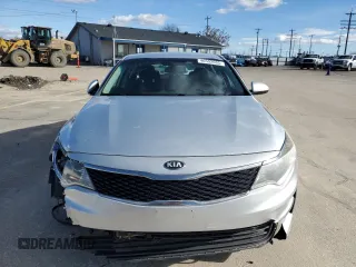 2017 Kia Optima LX with VIN 5XXGT4L31HG139163, listed as a Copart auction lot 46592635 with 119,365 mi miles and Salvage Title. Bid and sale history available at carsss.com. Image 5.
