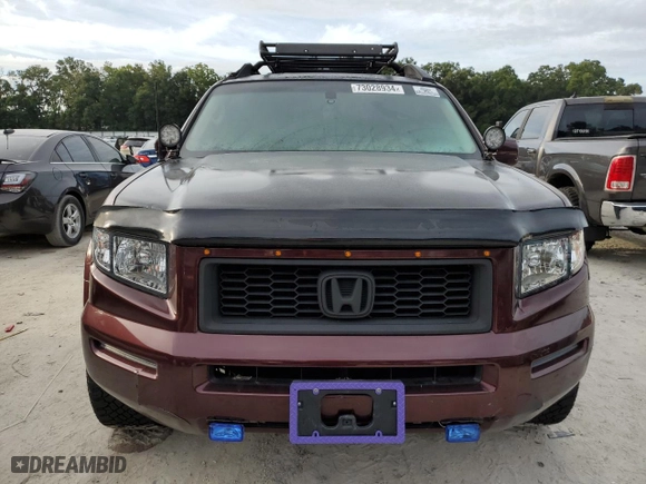 2007 Honda Ridgeline RTS with VIN 2HJYK16417H521999, listed as a Copart auction lot 73028934 with 151,321 mi miles and Salvage Title. Bid and sale history available at carsss.com. Image 5.