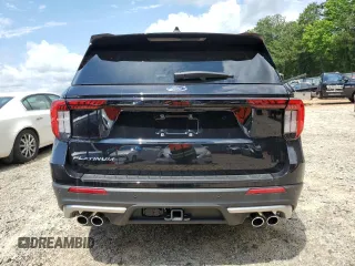 2025 Ford Explorer with VIN 1FMWK7HC1SGB97312, listed as a Copart auction lot 59141115 with 4 mi miles and Salvage title. Bid and sale history available at DreamBid. Image 6.