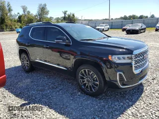 2022 GMC Acadia Denali with VIN 1GKKNPLS2NZ152000, listed as a Copart auction lot 75275094 with 0 mi miles and Salvage Title. Bid and sale history available at carsss.com. Image 4.