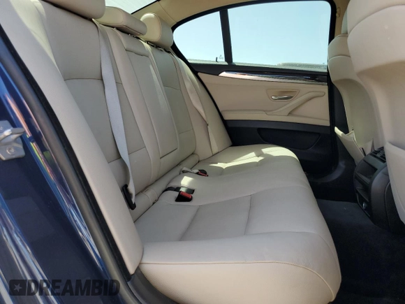 2013 BMW 5 Series 535i with VIN WBAFR7C56DC827227, listed as a Copart auction lot 50571785 with 104,128 mi miles and Clean Title. Bid and sale history available at DreamBid. Image 10.